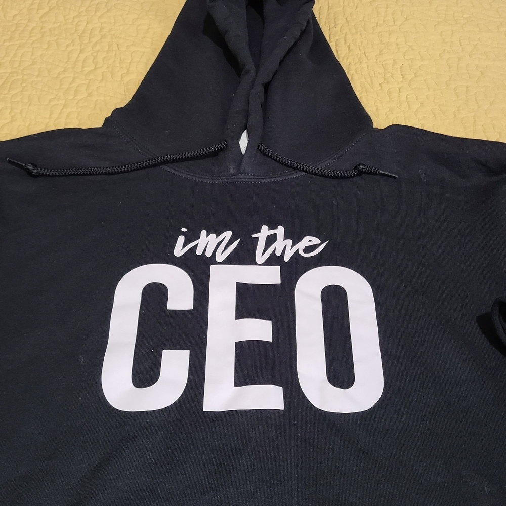 I'm the CEO hoodie size L - Picture 1 of 4